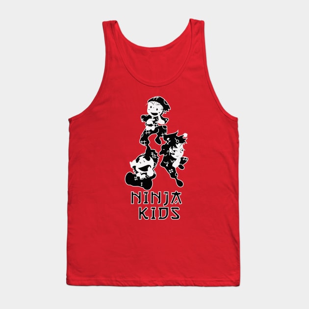 ninja kids Tank Top by do not enter podcast